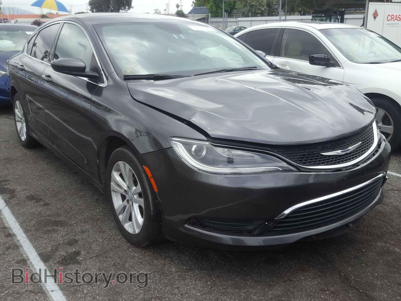 Фотография 1C3CCCAB3FN718213 - CHRYSLER 200 2015