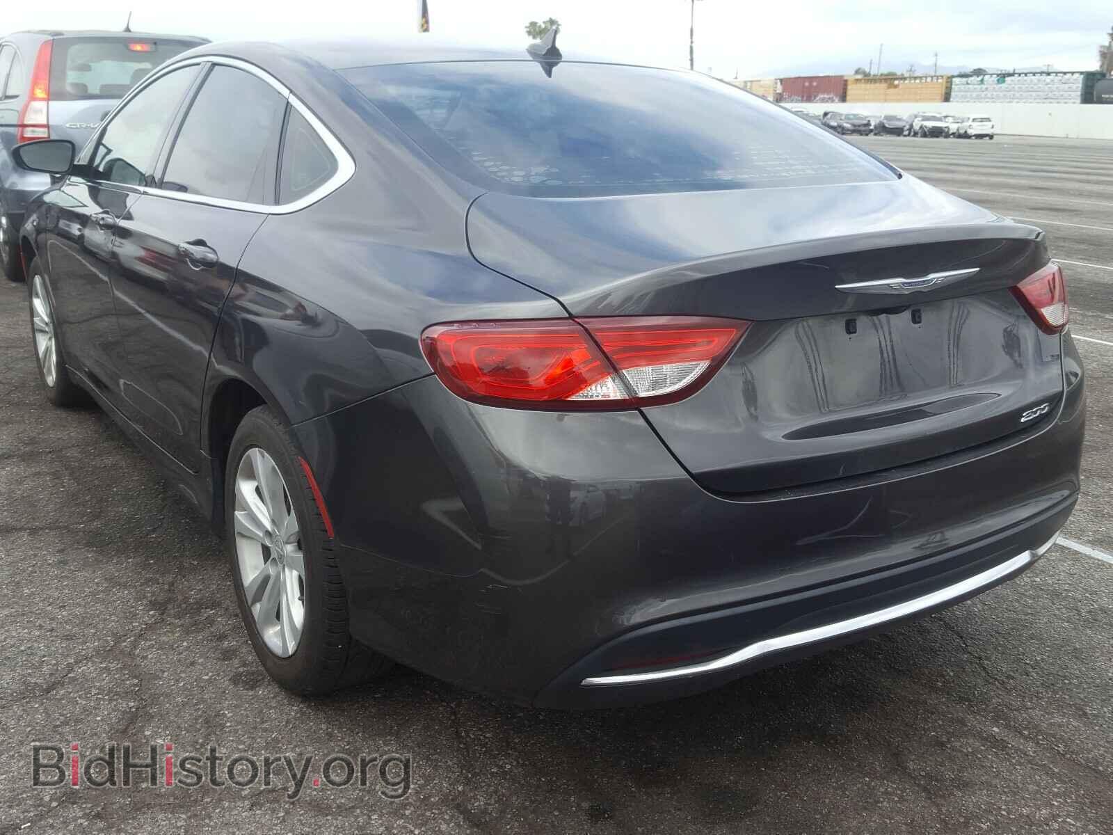 2015 CHRYSLER 200 - VIN: 1C3CCCAB3FN718213 - Фото 3