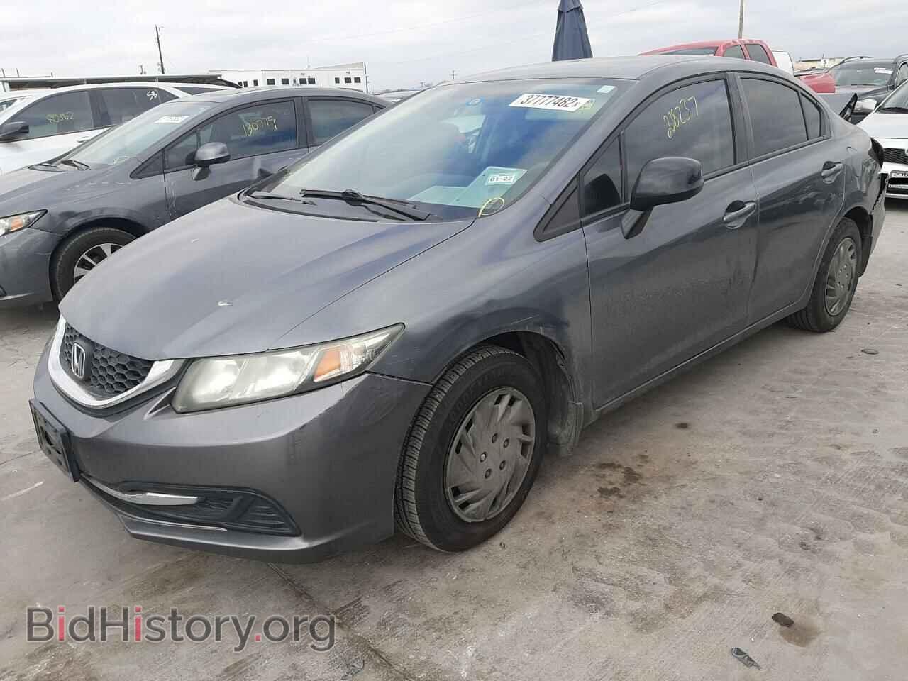 2013 HONDA CIVIC - VIN: 19XFB2F51DE200465 - Фото 2
