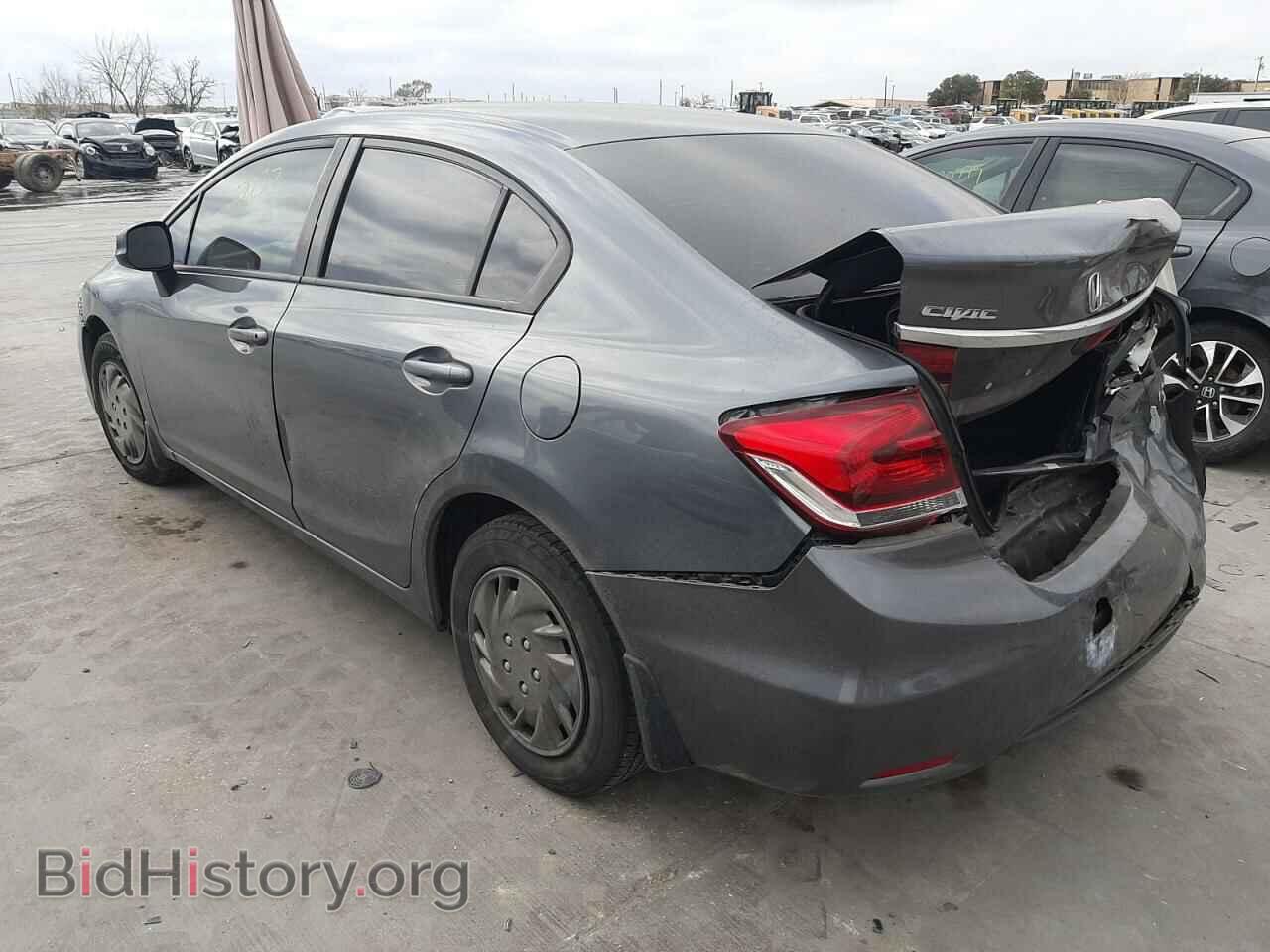 2013 HONDA CIVIC - VIN: 19XFB2F51DE200465 - Фото 3