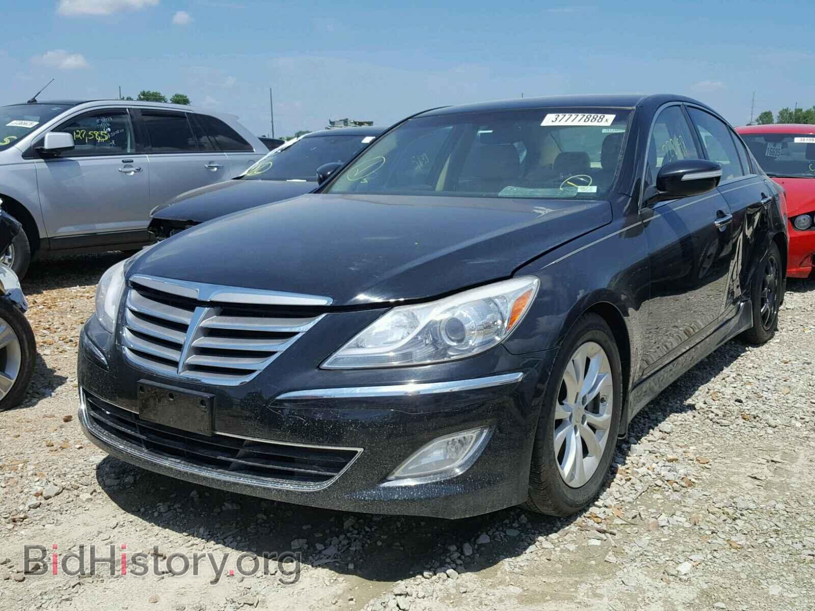 2012 HYUNDAI GENESIS - VIN: KMHGC4DD0CU184164 - Фото 2