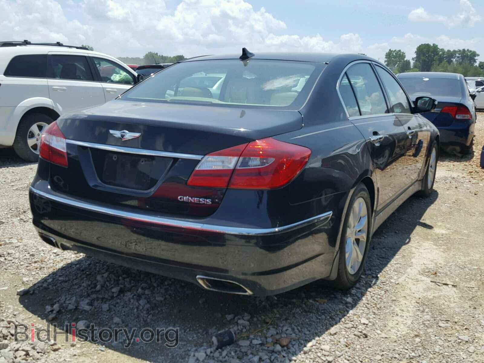 2012 HYUNDAI GENESIS - VIN: KMHGC4DD0CU184164 - Фото 4