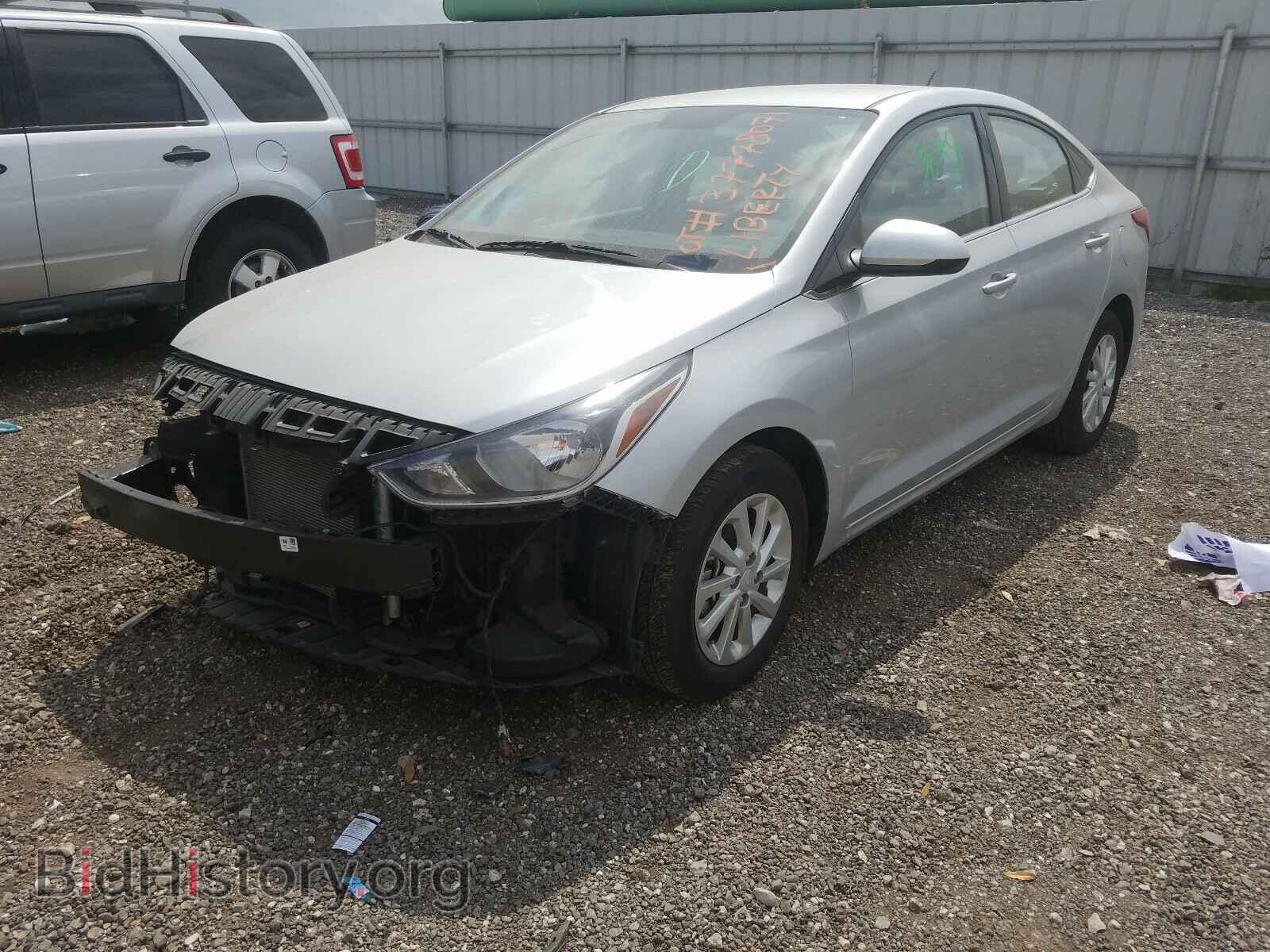 2020 HYUNDAI ACCENT - VIN: 3KPC24A65LE125850 - Фото 2
