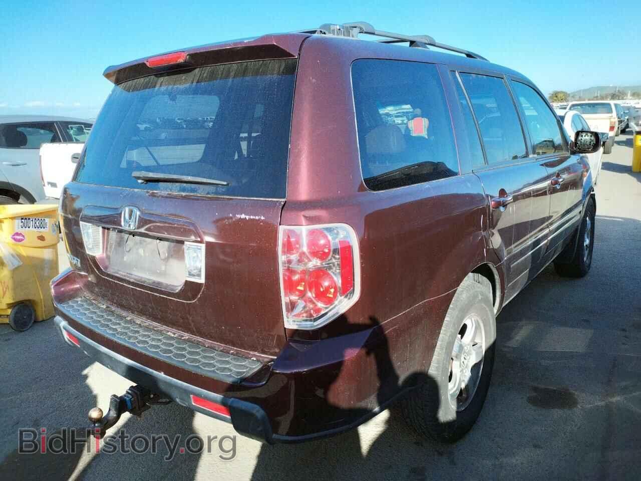 2007 HONDA PILOT - VIN: 5FNYF28507B045450 - Фото 4