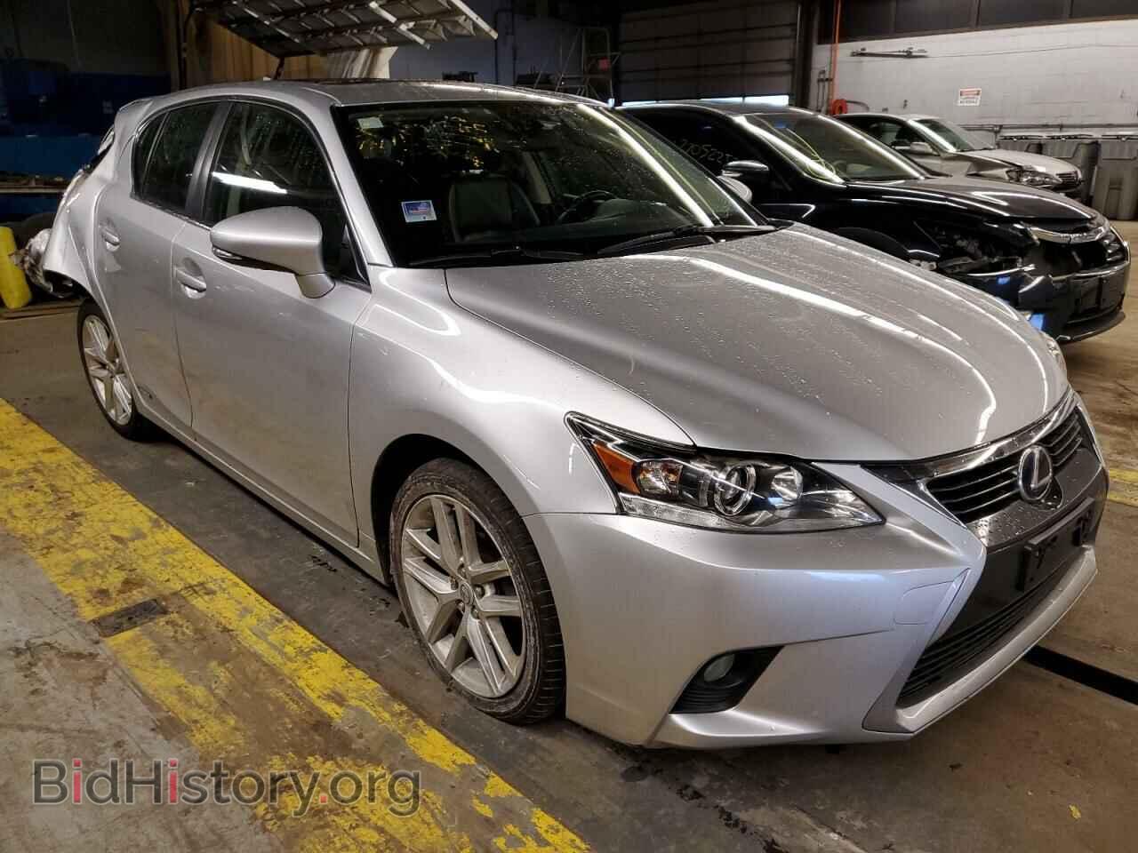 2014 LEXUS CT 200 - VIN: JTHKD5BH3E2176628 - Фото 4