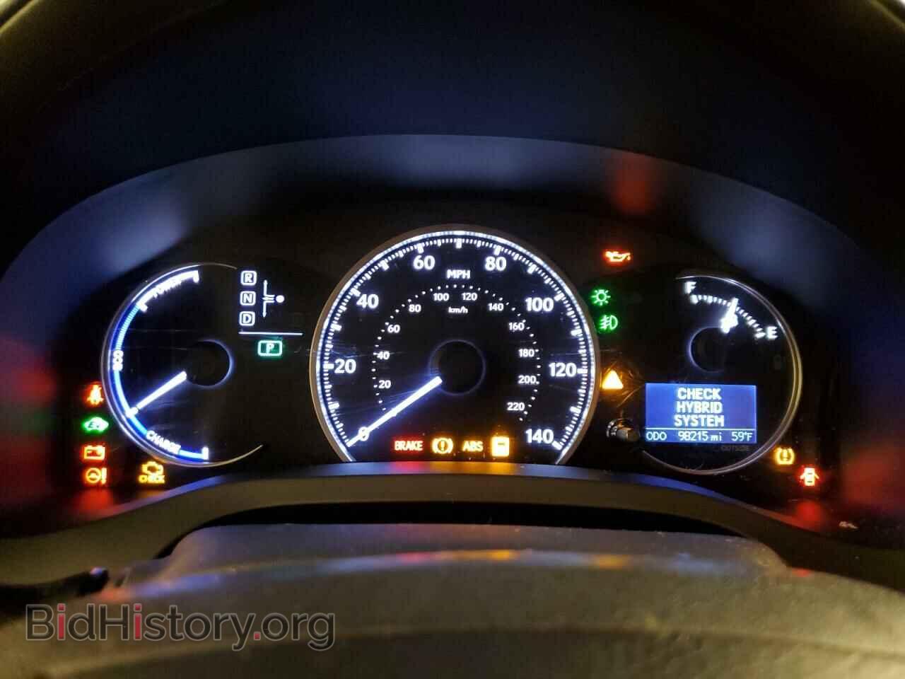 2014 LEXUS CT 200 - VIN: JTHKD5BH3E2176628 - Фото 9