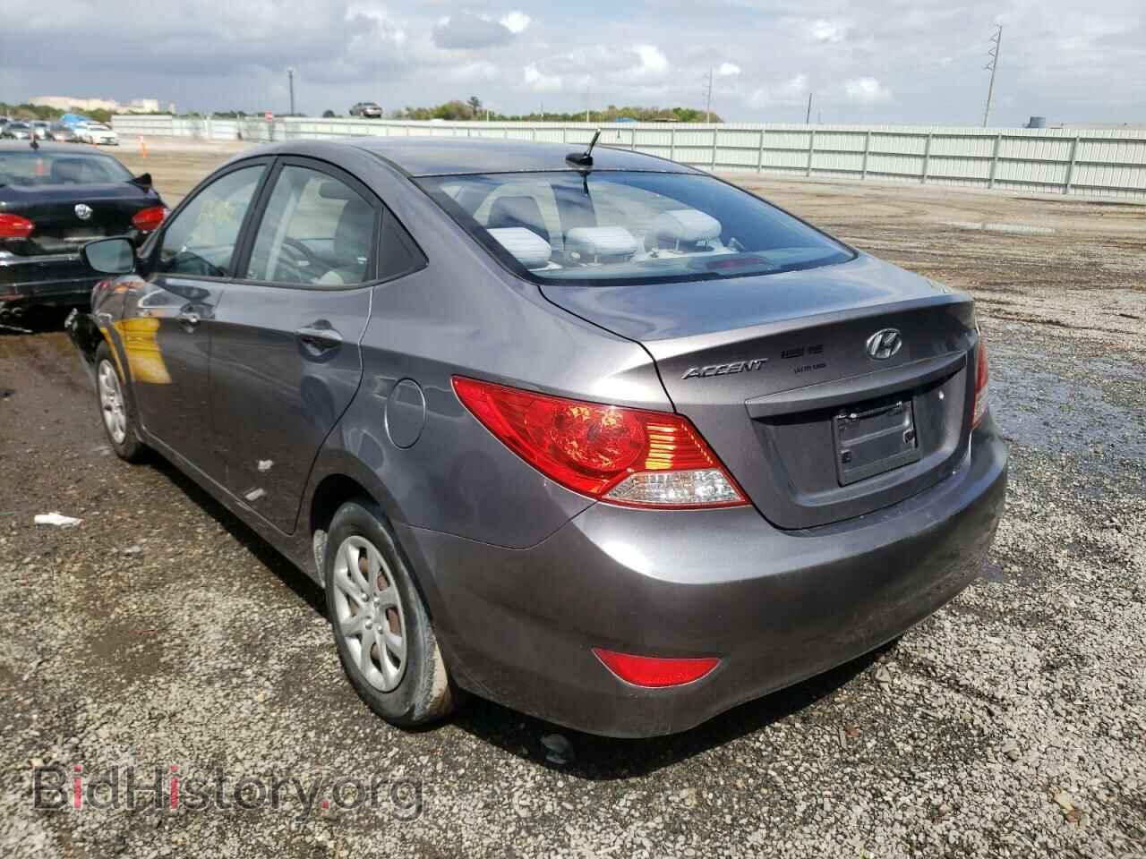 2013 HYUNDAI ACCENT - VIN: KMHCT4AE8DU489814 - Фото 3