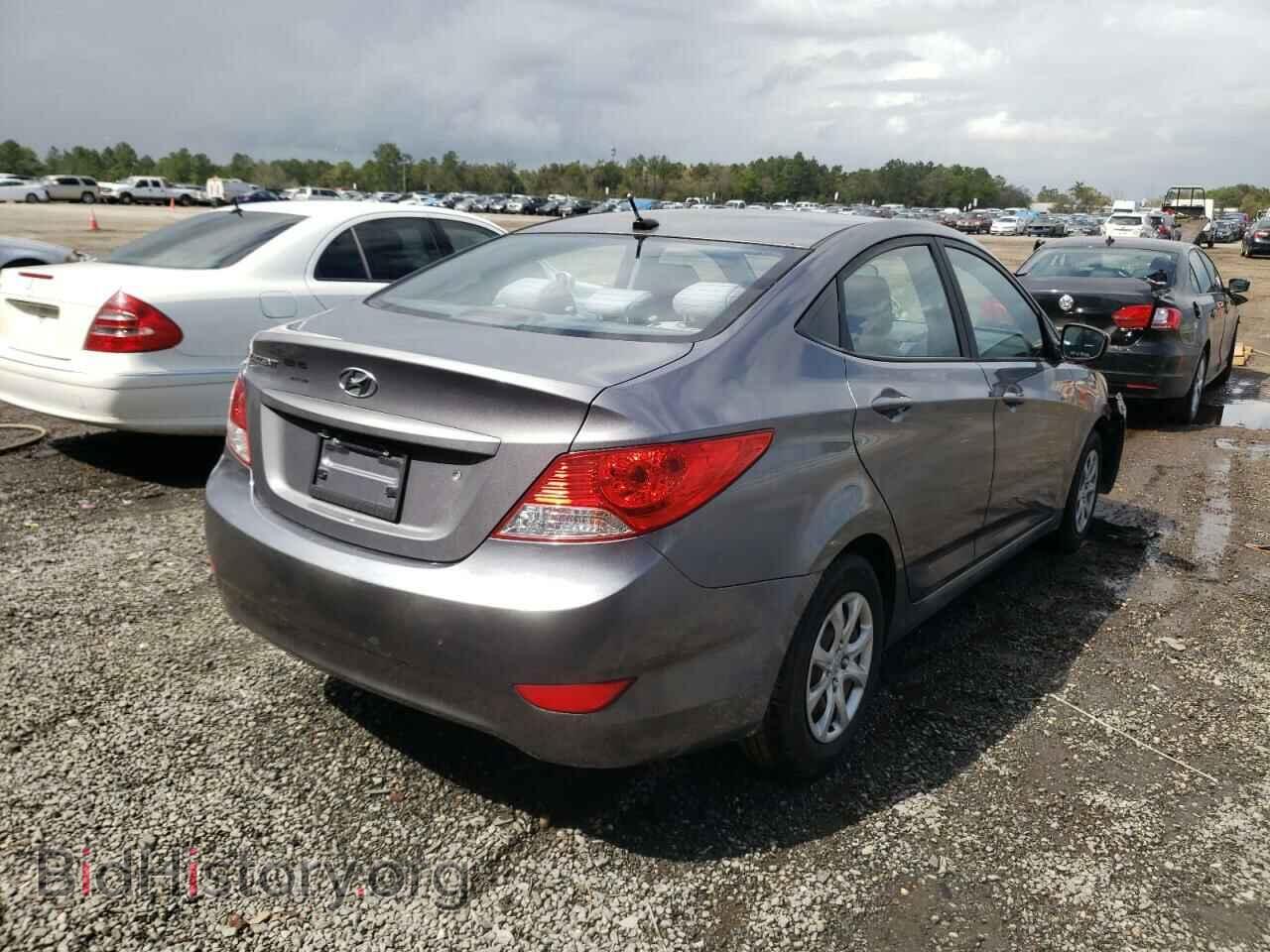 2013 HYUNDAI ACCENT - VIN: KMHCT4AE8DU489814 - Фото 4