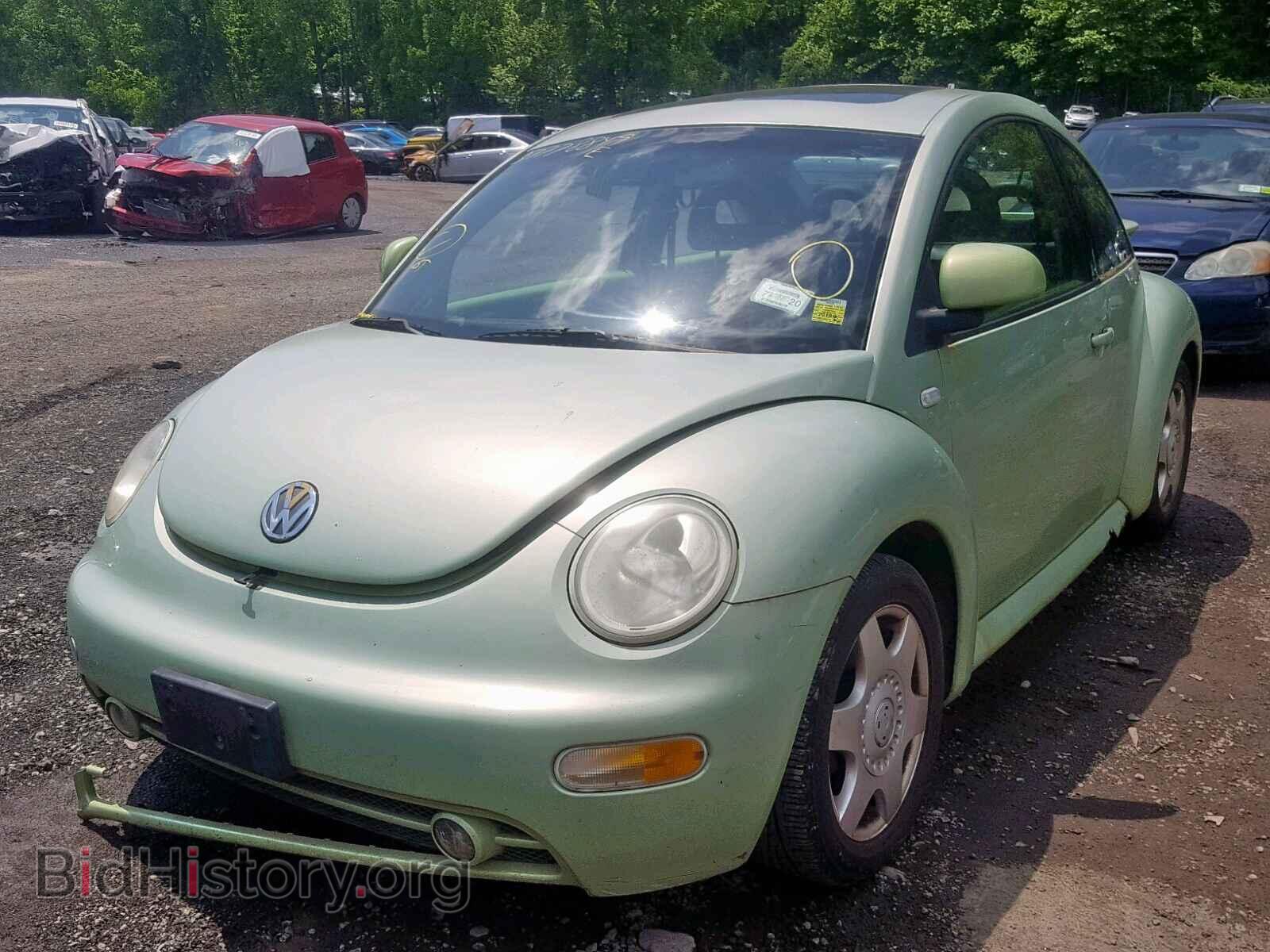 2000 VOLKSWAGEN BEETLE - VIN: 3VWCC21C2YM448738 - Фото 2