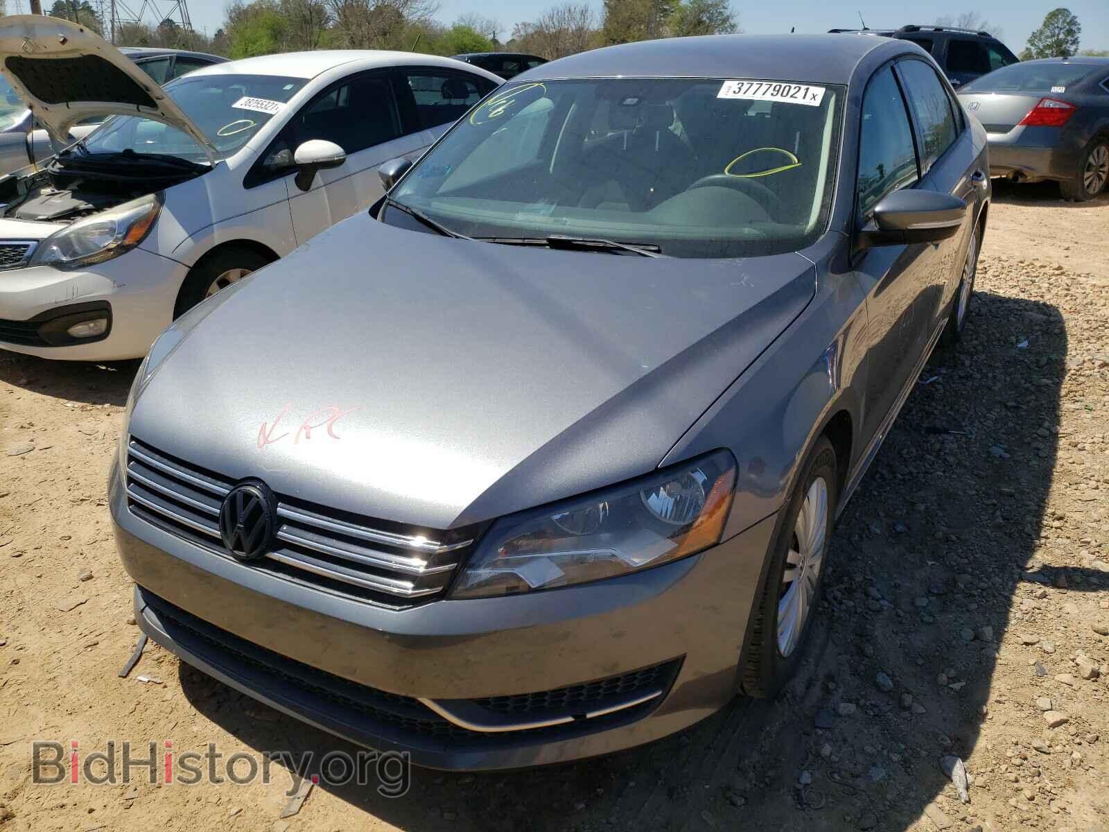 2014 VOLKSWAGEN PASSAT - VIN: 1VWAP7A37EC008018 - Фото 2