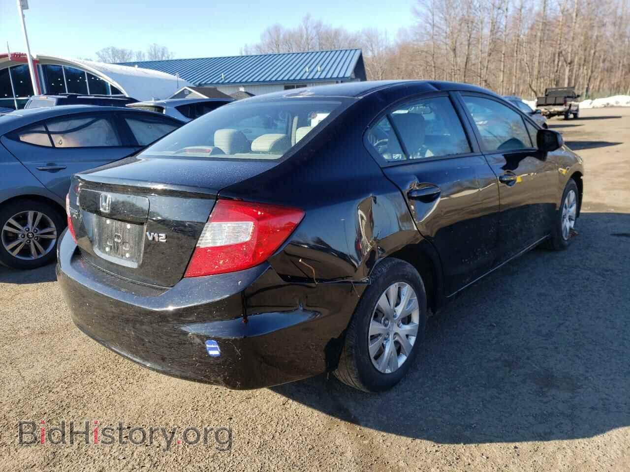 2012 HONDA CIVIC - VIN: 2HGFB2E53CH549889 - Фото 4
