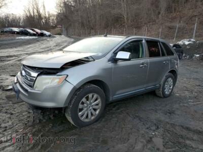 2008 Ford EDGE Limited, gray — VIN 2FMDK49C28BB37009, Copart