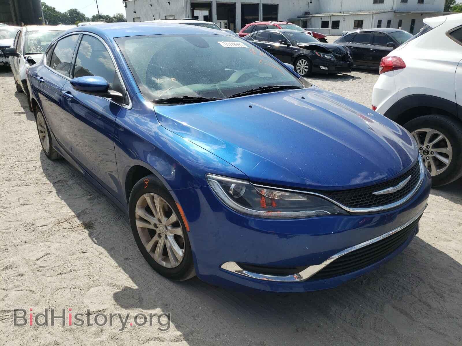 Фотография 1C3CCCAB3GN166133 - CHRYSLER 200 2016