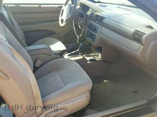 2004 CHRYSLER SEBRING - VIN: 1C3EL45X74N352614 - Фото 5