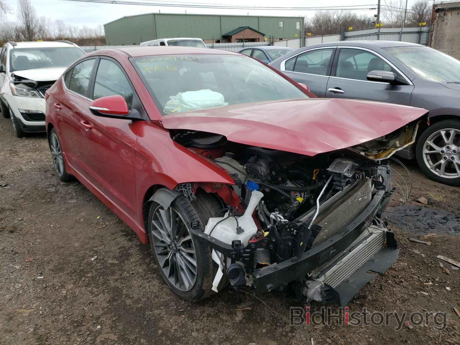 Photo KMHD04LBXHU345980 - HYUNDAI ELANTRA 2017