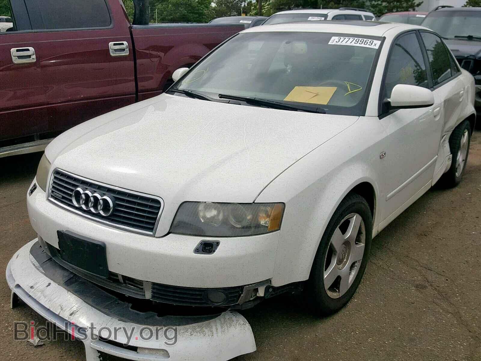 2005 AUDI A4 - VIN: WAULC68E25A048198 - Фото 2
