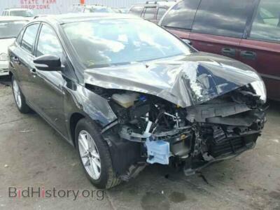 2015 Ford FOCUS Focus SE, черный — VIN 1FADP3F22FL220745, Copart