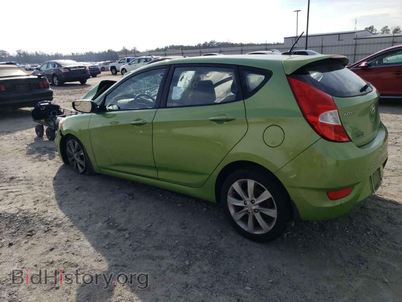 2014 HYUNDAI ACCENT - VIN: KMHCU5AE2EU178013 - Фото 2