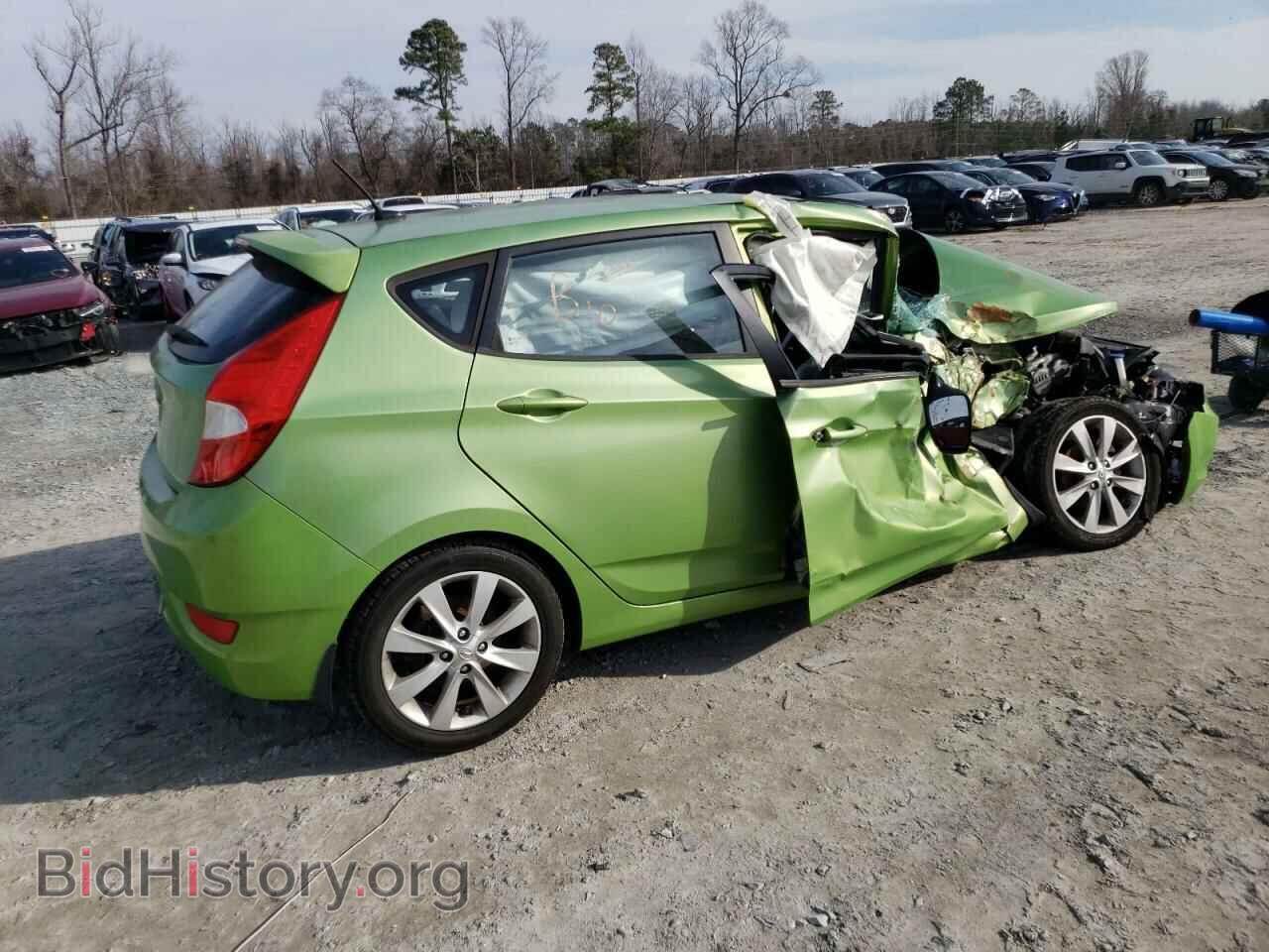2014 HYUNDAI ACCENT - VIN: KMHCU5AE2EU178013 - Фото 3