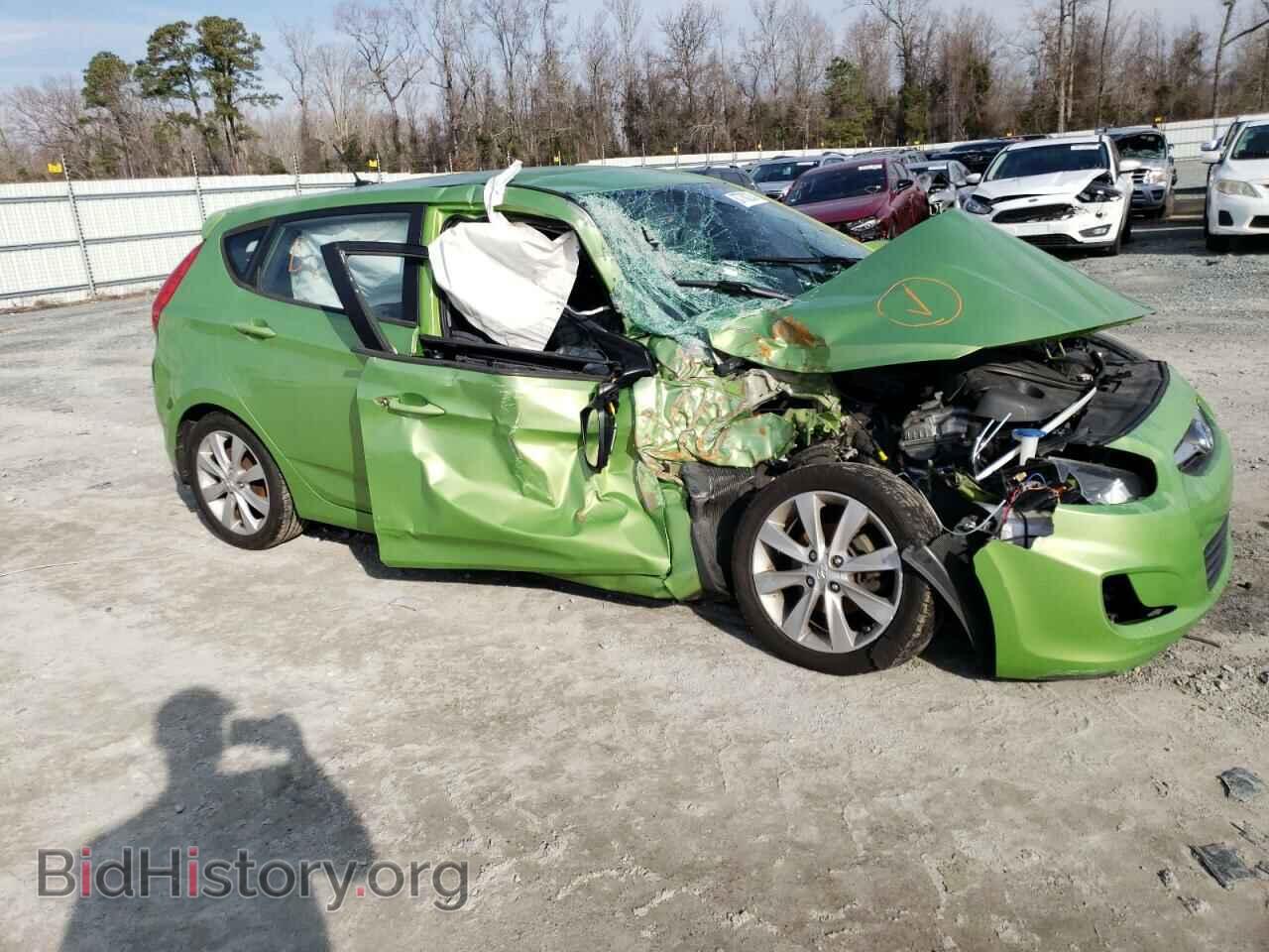 2014 HYUNDAI ACCENT - VIN: KMHCU5AE2EU178013 - Фото 4