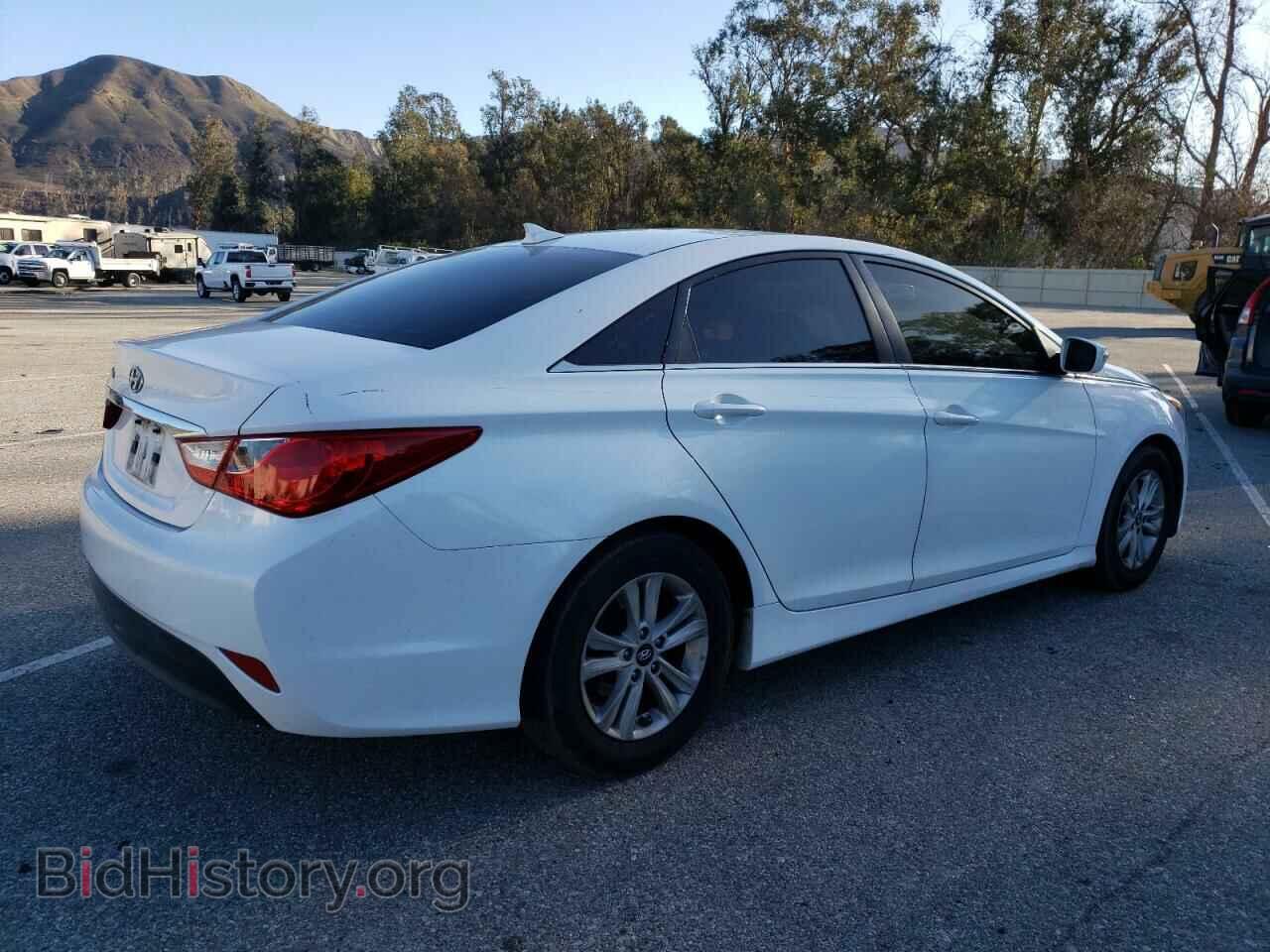 2014 HYUNDAI SONATA - VIN: 5NPEB4AC4EH827722 - Фото 3