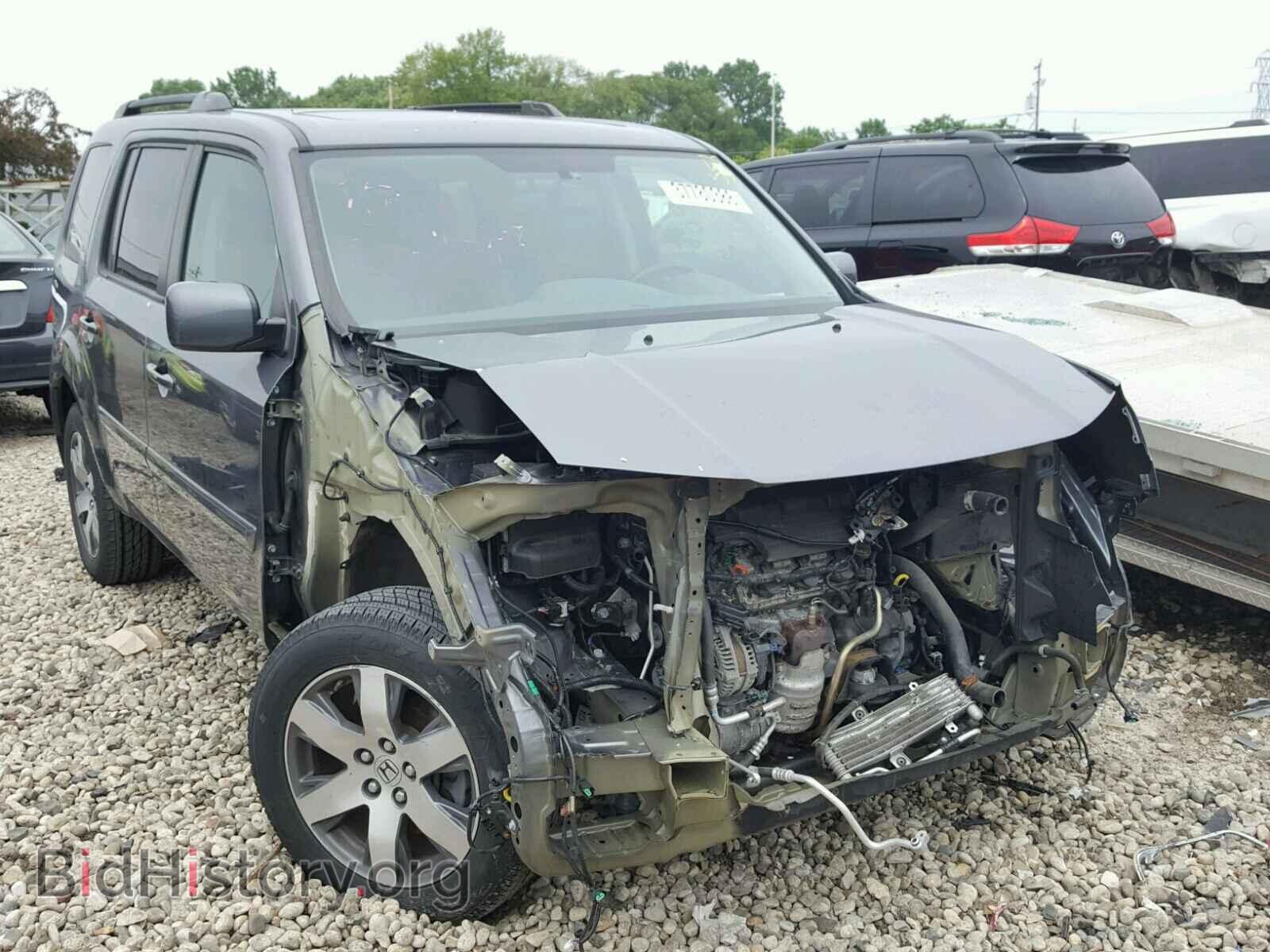 Фотография 5FNYF4H79DB072428 - HONDA PILOT 2013