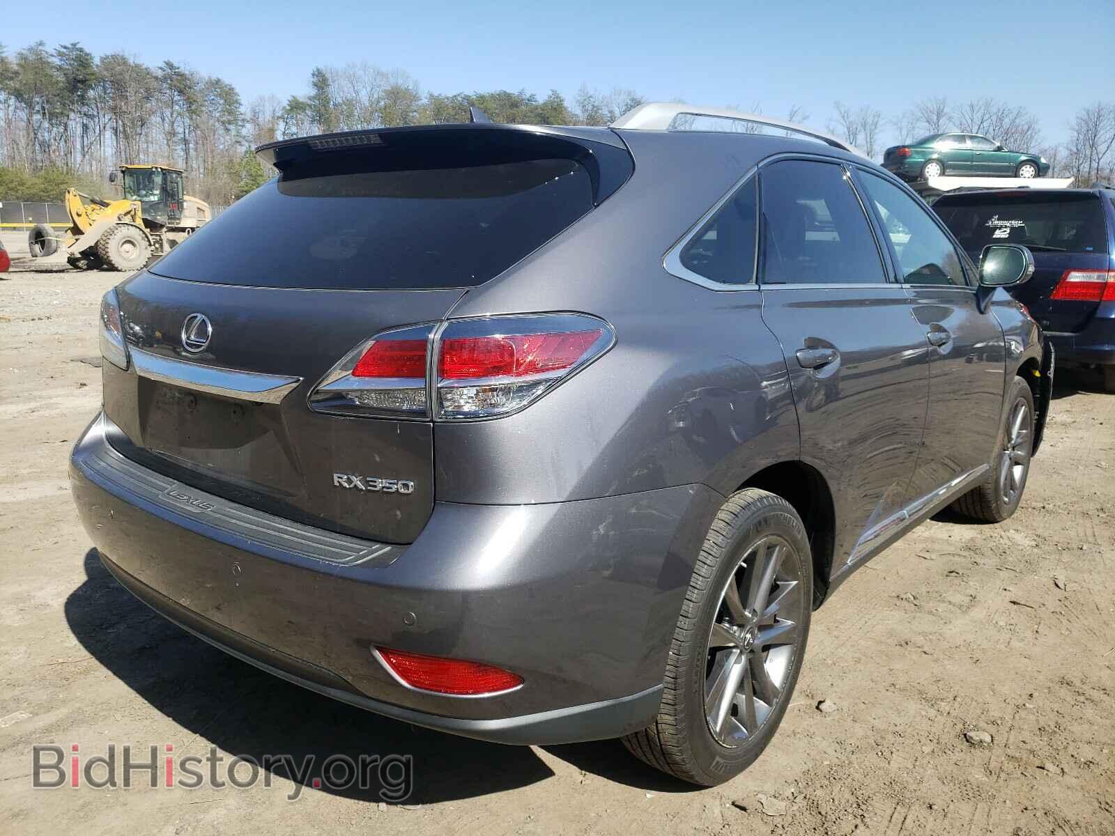 2013 LEXUS RX350 - VIN: 2T2BK1BA1DC213951 - Фото 4