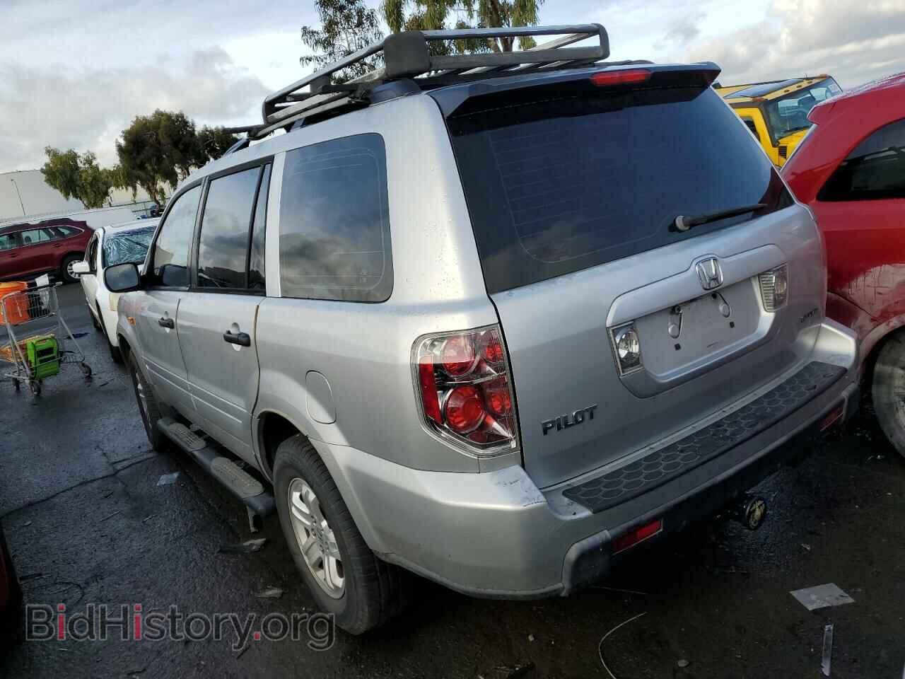 2006 HONDA PILOT - VIN: 2HKYF18136H544895 - Фото 2