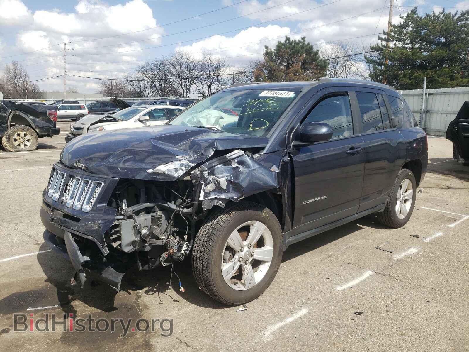 2014 JEEP COMPASS - VIN: 1C4NJCEA8ED723018 - Фото 2