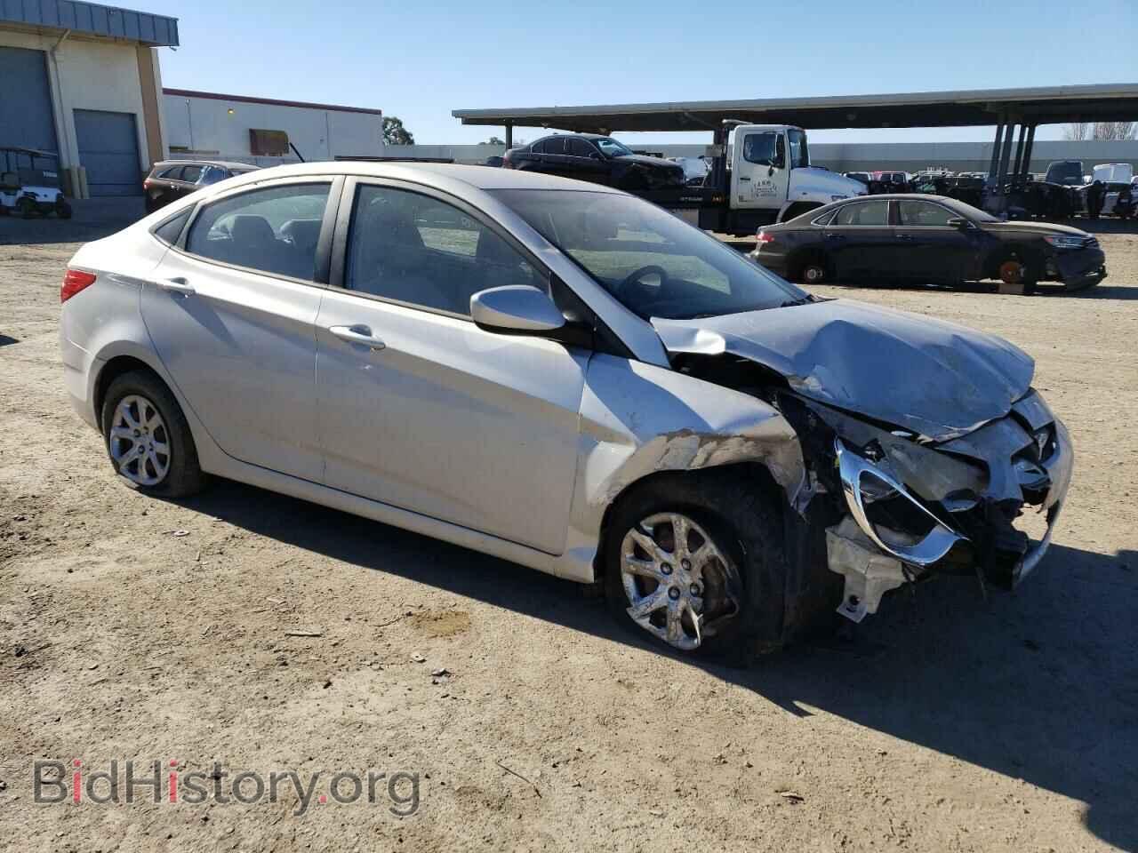 2013 HYUNDAI ACCENT - VIN: KMHCT4AE1DU500894 - Фото 4