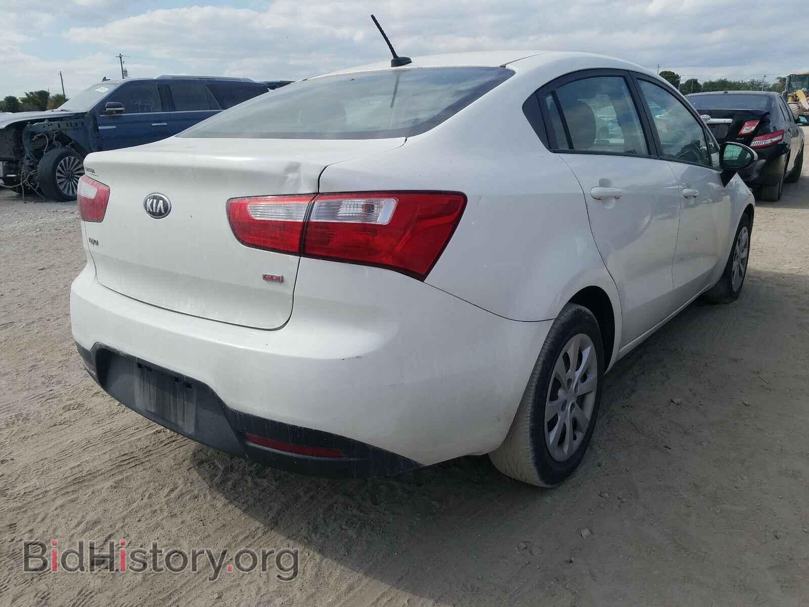 2014 KIA RIO - VIN: KNADM4A34E6346754 - Фото 4