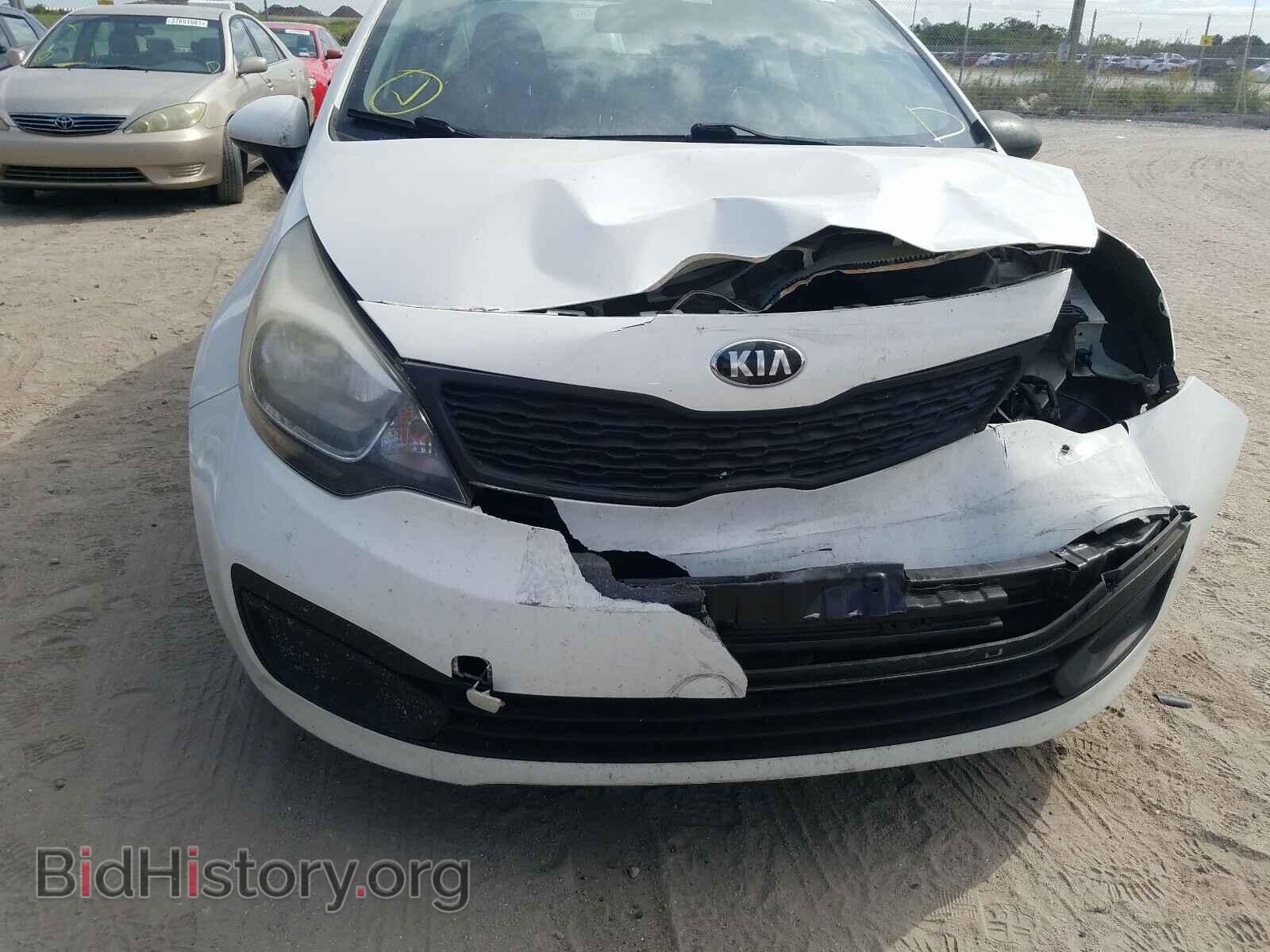 2014 KIA RIO - VIN: KNADM4A34E6346754 - Фото 9