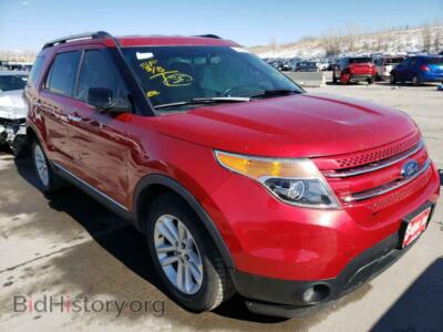 2012 Ford EXPLORER Explorer X, burgundy — VIN 1FMHK7D89CGA13083, Copart