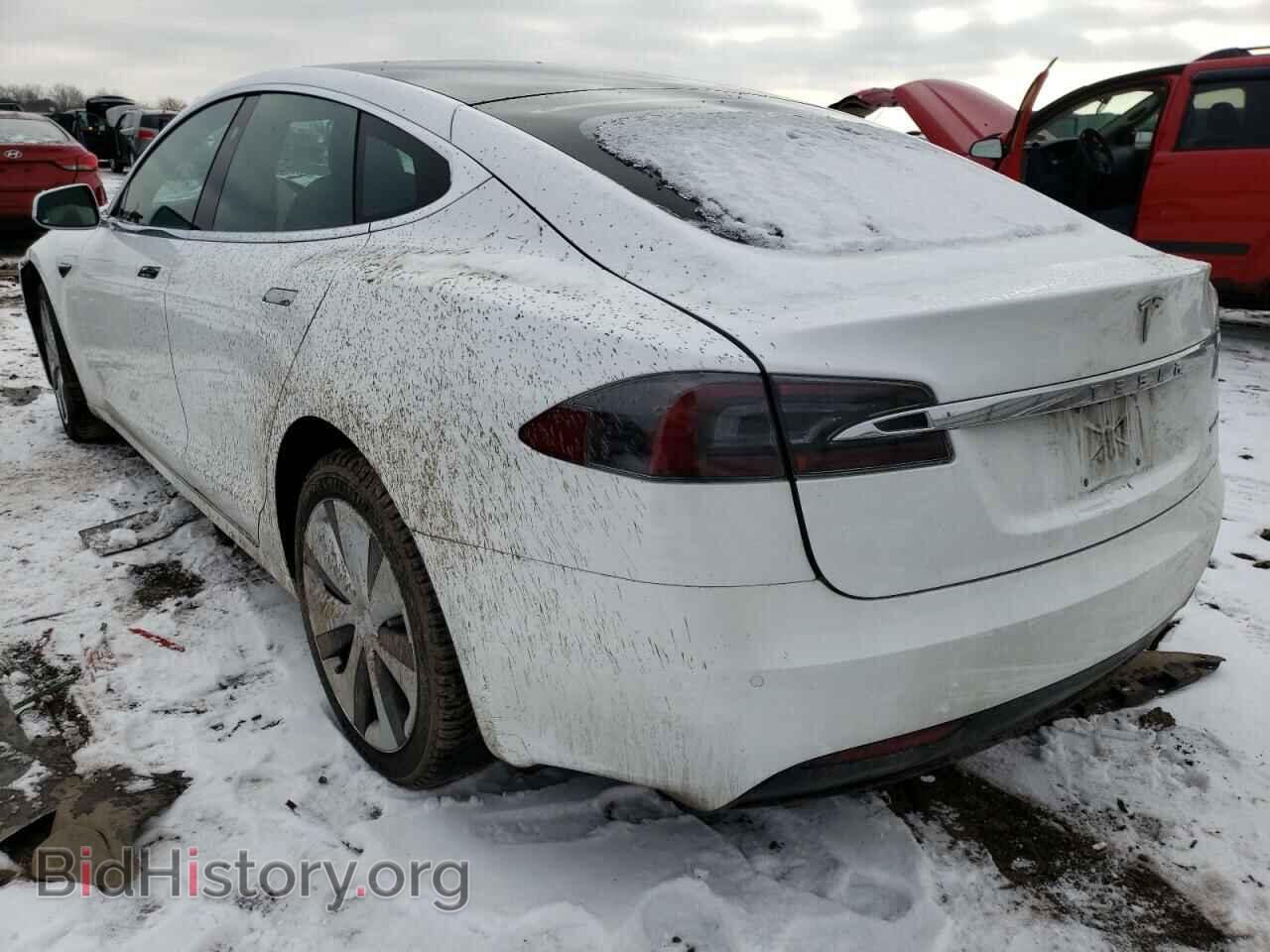 2020 TESLA MODEL S - VIN: 5YJSA1E28LF416700 - Фото 2