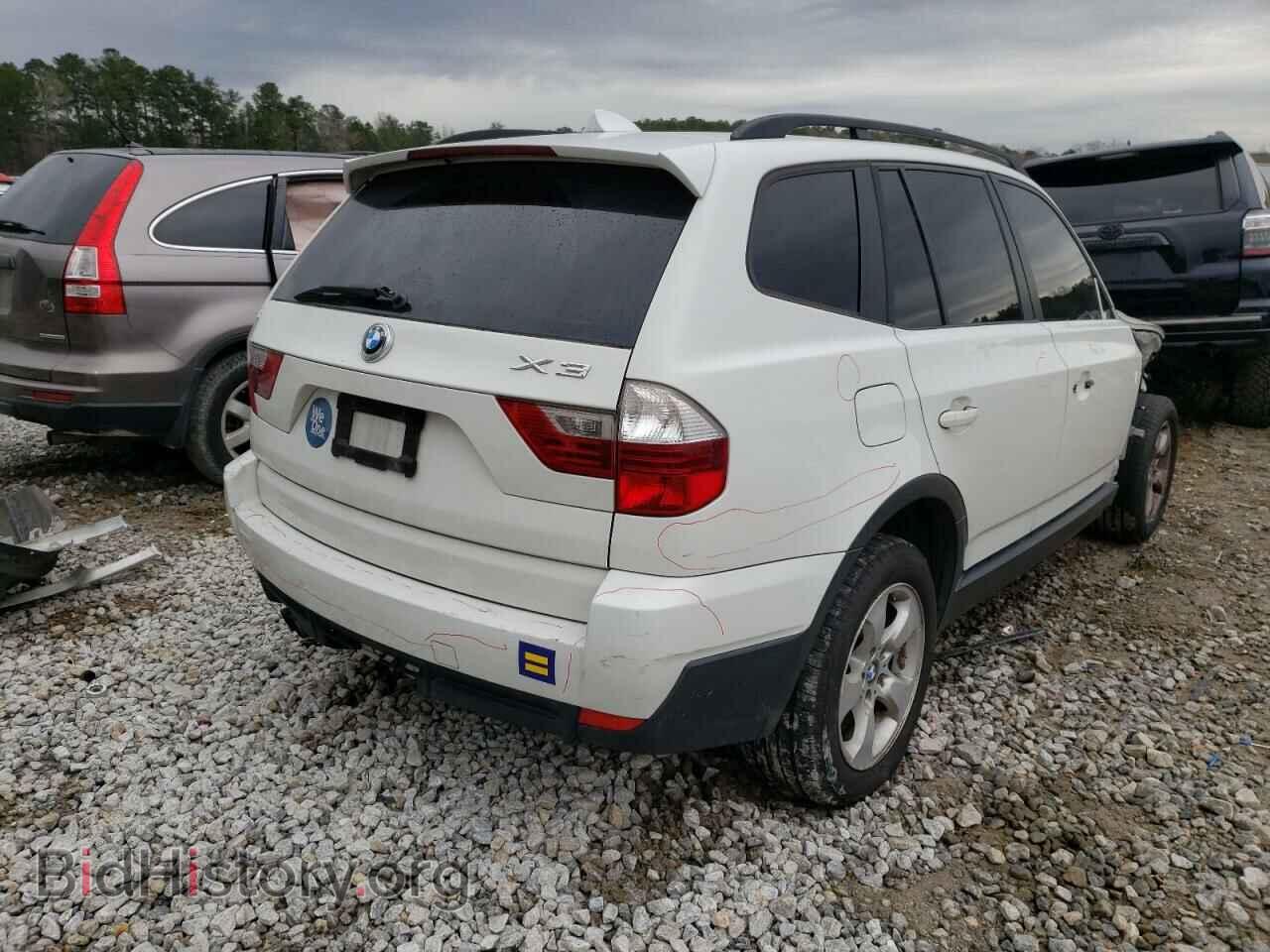 2007 BMW X3 - VIN: WBXPC93487WF00932 - Фото 4