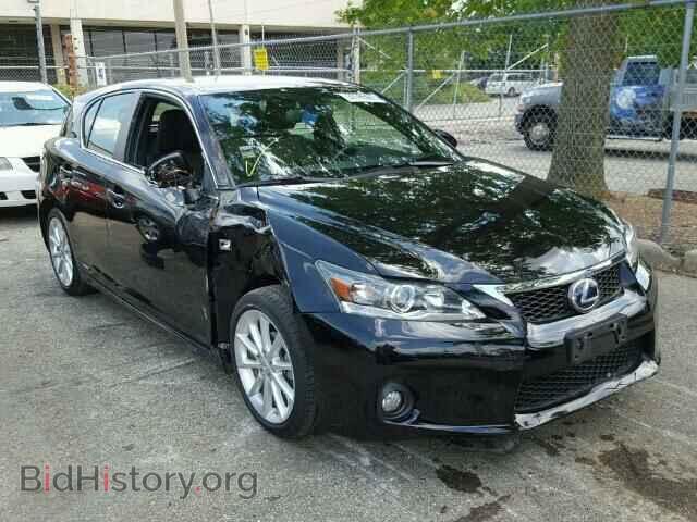 Фотография JTHKD5BH2C2114215 - LEXUS CT 200 2012