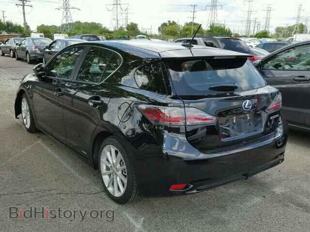 2012 LEXUS CT 200 - VIN: JTHKD5BH2C2114215 - Фото 3