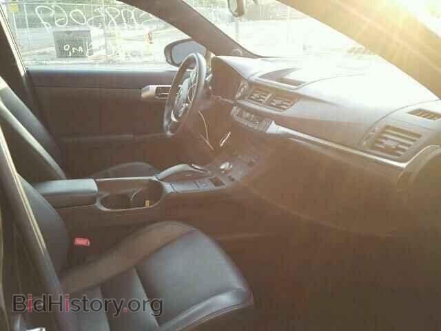 2012 LEXUS CT 200 - VIN: JTHKD5BH2C2114215 - Фото 5
