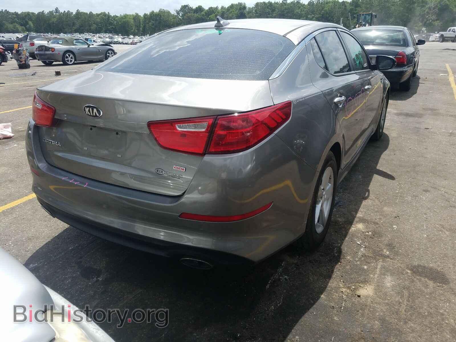 2015 KIA OPTIMA - VIN: 5XXGM4A72FG397059 - Фото 4