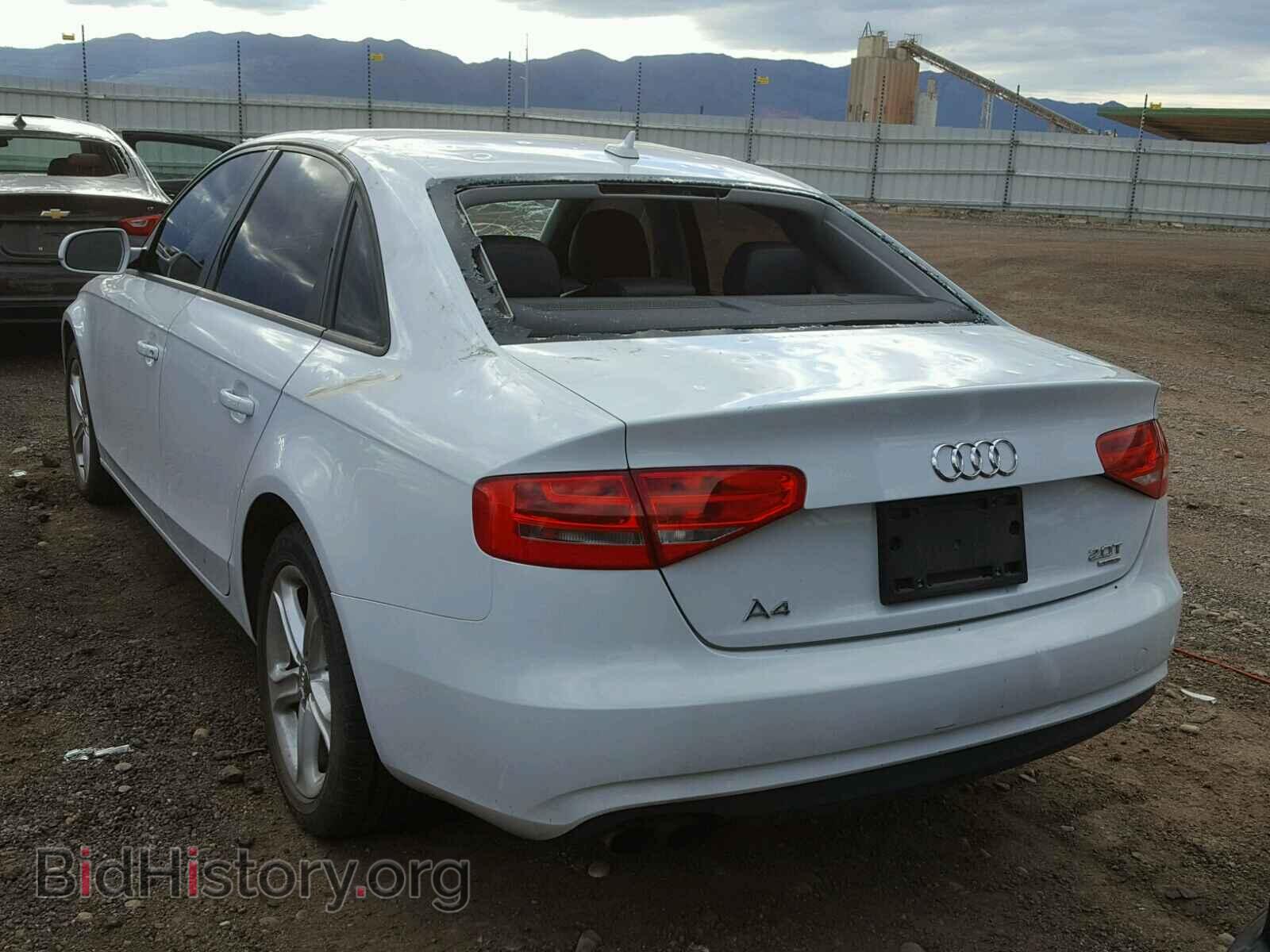 2013 AUDI A4 - VIN: WAUBFAFL2DA174079 - Фото 3