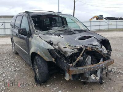 2010 Chrysler MINIVAN Town & COU, черный — VIN 2A4RR5D17AR113166, Copart