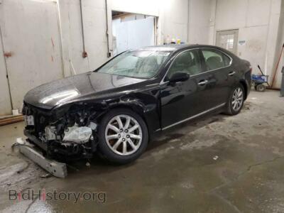 2007 Lexus LS460 460, black — VIN JTHBL46F575008495, Copart