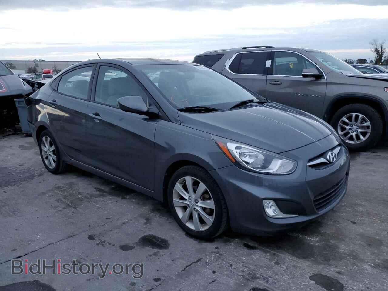 2013 HYUNDAI ACCENT - VIN: KMHCU4AEXDU315529 - Фото 4