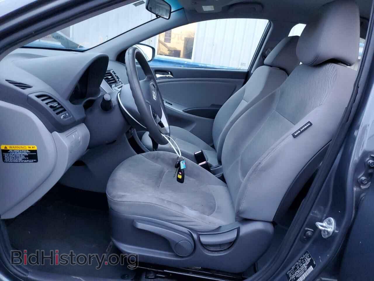 2013 HYUNDAI ACCENT - VIN: KMHCU4AEXDU315529 - Фото 7