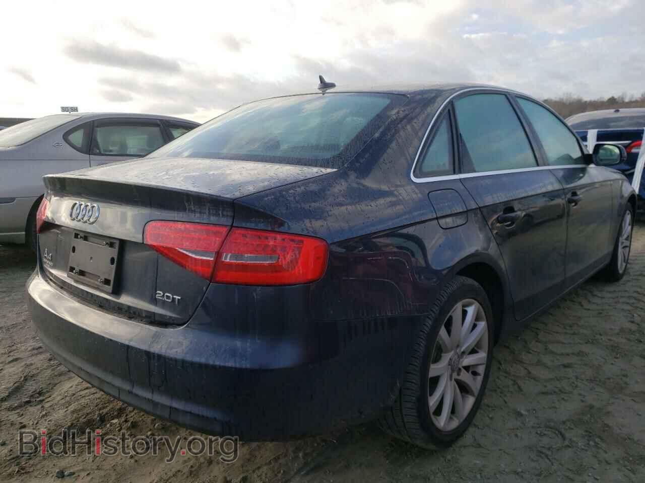 2013 AUDI A4 - VIN: WAUEFAFL2DA048155 - Фото 4