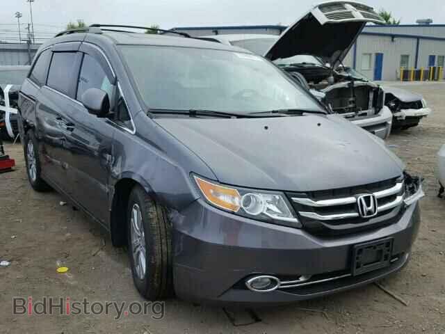 Photo 5FNRL5H61EB123707 - HONDA ODYSSEY 2014