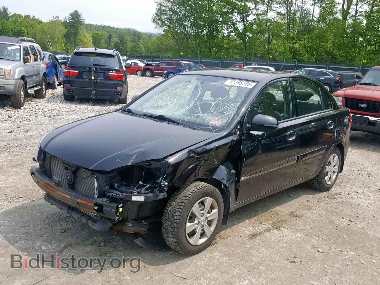 2011 KIA RIO BASE - VIN: KNADH4A35B6911206 - Фото 2