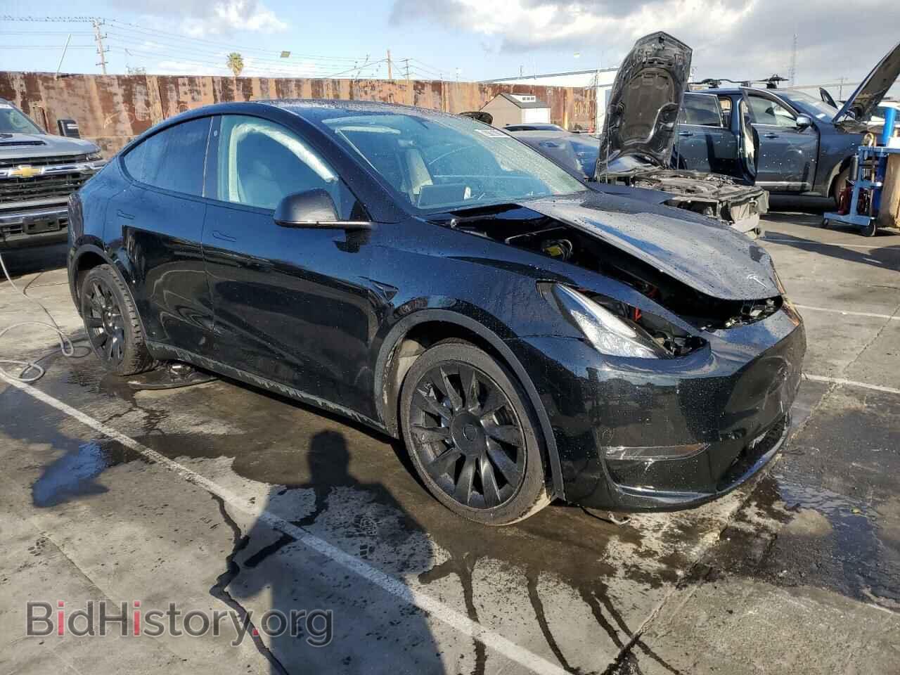 2022 TESLA MODEL Y - VIN: 7SAYGDEE3NF480119 - Фото 4