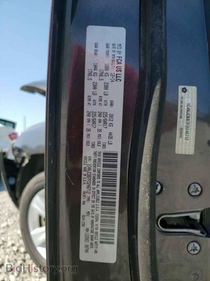 2015 JEEP COMPASS - VIN: 1C4NJCBB7FD246712 - Photo 10