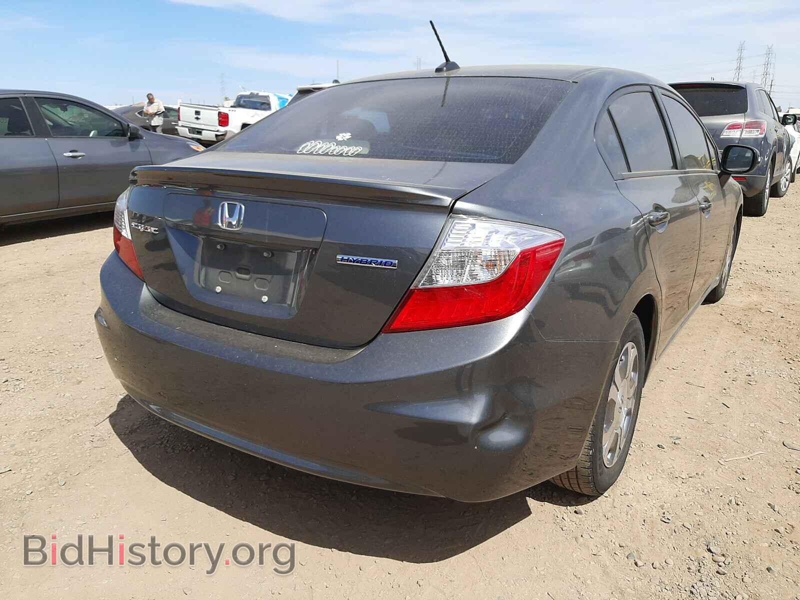 2012 HONDA CIVIC - VIN: JHMFB4F36CS006325 - Фото 4